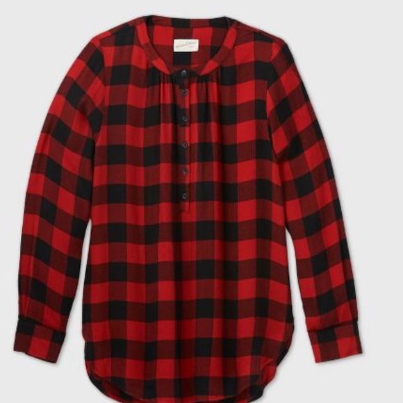 Universal Thread Plaid Tunic - Picture 6 of 6